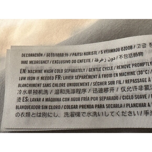 Abercrombie & Fitch Size M Grey Plaid Boyfriend Blazer Jacket Office Minimalist - Picture 12 of 12